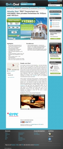 DailyDeal launcht zwei neue Verkaufskonzepte für Kooperationspartner DailyDeal launcht zwei neue Verkaufskonzepte für Kooperationspartner