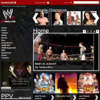 Die offizielle WWE-Plattform bei sevenload