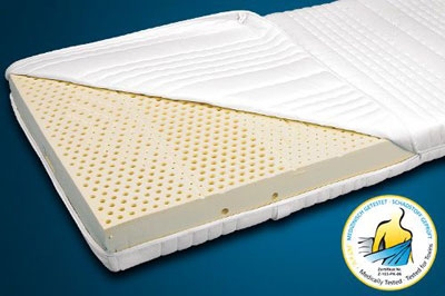 7-Zonen Latexmatratze Natur