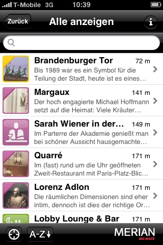 IFA 2010: Gratis Berlin-App von MERIAN