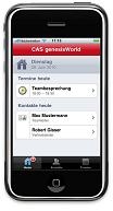 Mobile CRM für das iPhone Mobile CRM für das iPhone