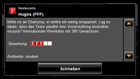 IFA 2010: Das Navi als Gourmet-Experte