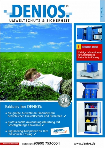 DENIOS präsentiert 10.000 Produkte im neuen Herbstkatalog