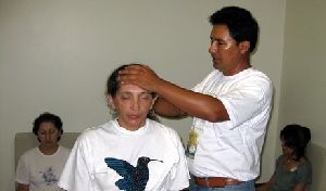 Geistheilung mit Esgar Takiz Marquez aus Peru- Seminar Earth Oasis