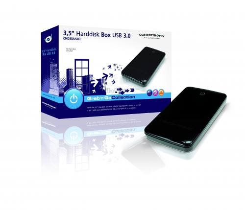CONCEPTRONIC MIT NEUEN EXTERNEN USB 3.0 FESTPLATTEN-GEHÄUSEN CONCEPTRONIC MIT NEUEN EXTERNEN USB 3.0 FESTPLATTEN-GEHÄUSEN
