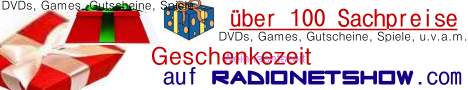 RadioNetShow verschenkt an die Hörer 100 Preise