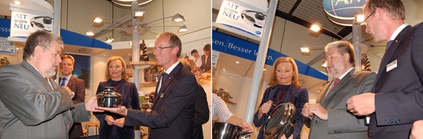 Kurt Beck entdeckt auf der IFA den kleinsten Backofen der Welt Kurt Beck entdeckt auf der IFA den kleinsten Backofen der Welt