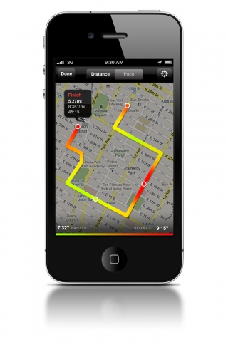 Neue Nike+ Applikation mit GPS für das iPhone