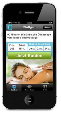 DailyDeal wird auf iPhone und Android mobil!