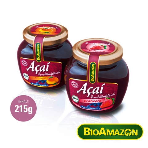 Acai Bio Fruchtaufstriche von BioAmazon, ein exotisches Geschmackserlebnis