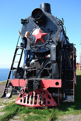 Größte internationale Reisegruppe auf der Trans-Sibirischen-Eisenbahn