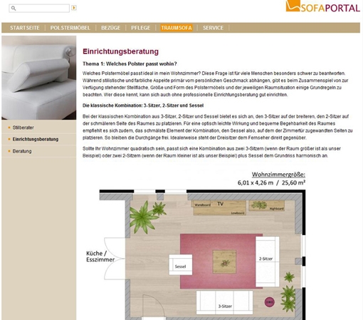 Wie kommt die Kuh aufs Sofa?