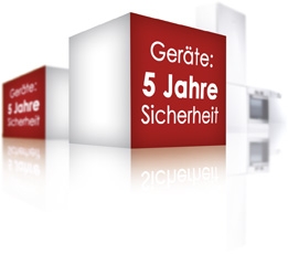 Wertgarantie erweitert Angebot: 5 x 5 für Küchengeräte Wertgarantie erweitert Angebot: 5 x 5 für Küchengeräte