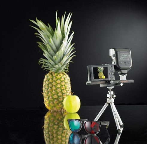 SOMIKON Profi-Komplett-Paket für 3D-Stereobilder inkl. Foto-Schlitten