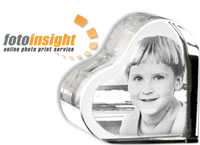 Fotokristall Herz von FotoInsight