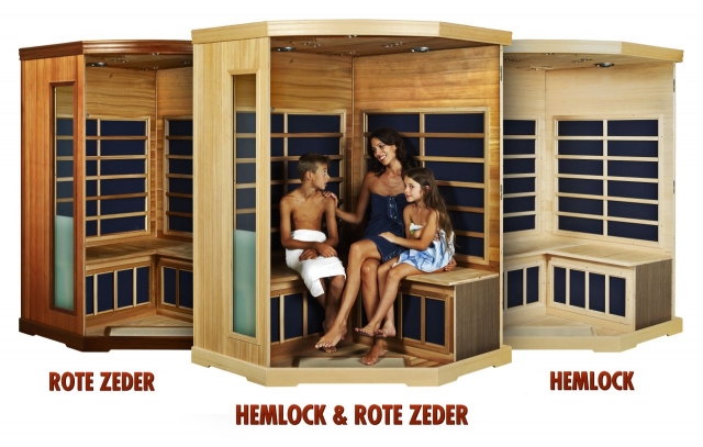 Innen Zeder - außen Hemlock Innen Zeder - außen Hemlock