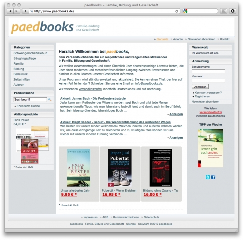 paedbooks steigt in Buchmarkt ein