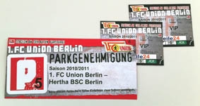 1. FC Union gegen Herta BSC - Das Berlin Derby - VIP Tickets gewinnen