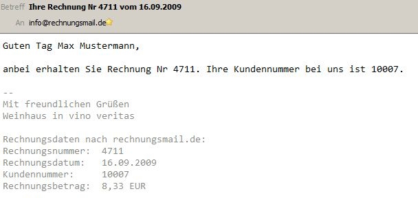 Rechnungsmail.de: Neuer Standard für den Rechnungsversand per E-Mail