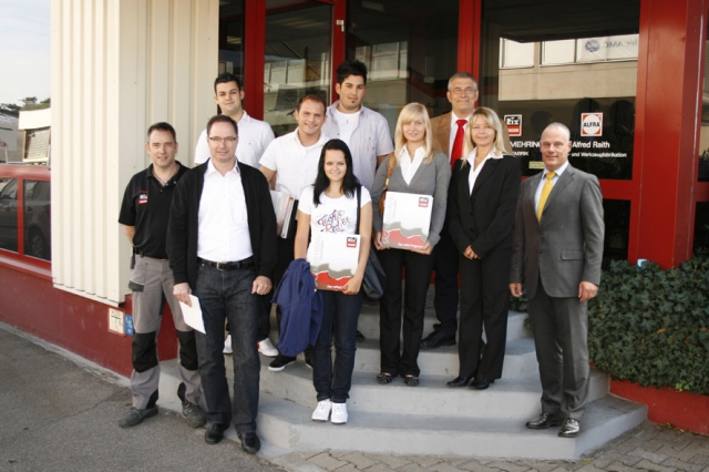 Sägen-Mehring und Alfred Raith investieren in Ausbildung Sägen-Mehring und Alfred Raith investieren in Ausbildung