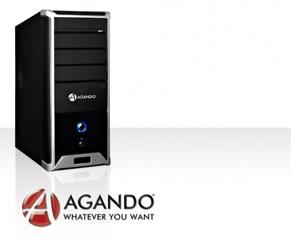 Neue PCs von AGANDO: 3D-Power und energiesparende CPUs