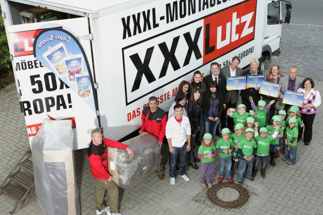 Möbel im Wert von 40.000 Euro für SOS-Kinderdorf