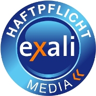 Haftpflicht-Siegel für Medienberufe von exali Haftpflicht-Siegel für Medienberufe von exali