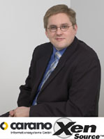 Michael Schitting, Leiter IT-Infrastruktur-Services Carano GmbH, freut sich über die Partnerschaft