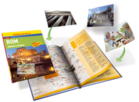 Selbstgestaltetes Reisefotobuch mit professionellen Reiseführer-Inhalten von MARCO POLO