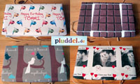 Selbst designtes Geschenkpapier von www.pluddel.de Selbst designtes Geschenkpapier von www.pluddel.de