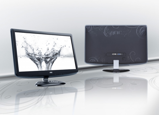 Monitore mit Ornamenten: AOC stellt Full-HD Displays mit WLED-Backlight vor. Monitore mit Ornamenten: AOC stellt Full-HD Displays mit WLED-Backlight vor.