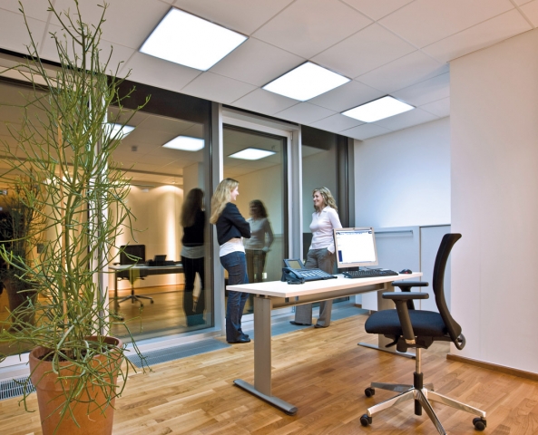 Belebendes Licht im Büro
