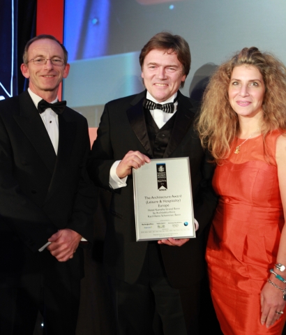 Architekt Schommer mit Life&Style Hotel Kameha im Finale um Weltpreis
