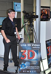 Rimage präsentiert 3D-HD auf IBC Rimage präsentiert 3D-HD auf IBC