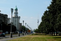 Frankfurter Allee in Berlin-Friedrichshain