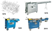 Der TUBOMAT im Wandel der Zeit – von der Patentskizze im Jahr 1970 bis zur aktuellen Version 2010. Der TUBOMAT im Wandel der Zeit – von der Patentskizze im Jahr 1970 bis zur aktuellen Version 2010.