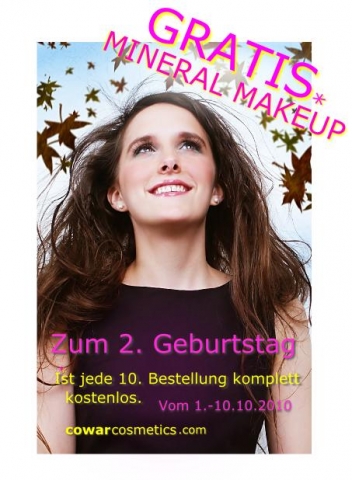 Gratis Mineral Make-up bestellen!