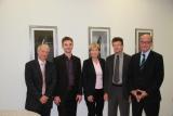 Vorstand des Netzwerks Gesunde Arbeit e.V. (v. l.): Dr. Hans-Martin Schian, Florian Meißner, Mariann Vorstand des Netzwerks Gesunde Arbeit e.V. (v. l.): Dr. Hans-Martin Schian, Florian Meißner, Mariann