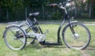 Neu von PFIFF und PFAU-Tec: Das Dreirad „Napoli“ mit leistungsstarkem HLS II Frontmotor. Neu von PFIFF und PFAU-Tec: Das Dreirad „Napoli“ mit leistungsstarkem HLS II Frontmotor.