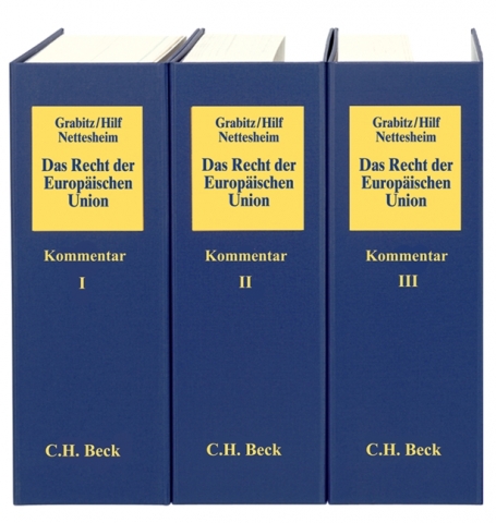 Loseblattkommentar zum EU-Vertrag neu strukturiert