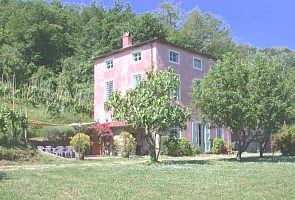 The Pink Villa in Lucca, Toskana