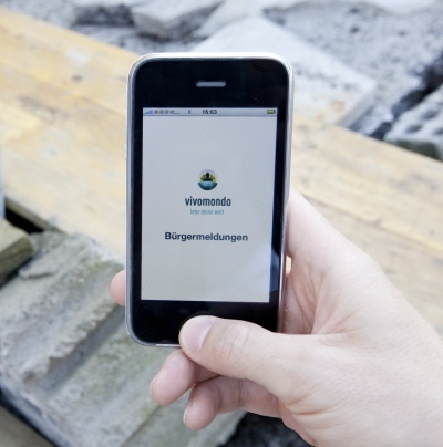 Direkte Bürgerkommunikation für jede Jackentasche, mobile Bürgermeldungen via iPhone App Direkte Bürgerkommunikation für jede Jackentasche, mobile Bürgermeldungen via iPhone App