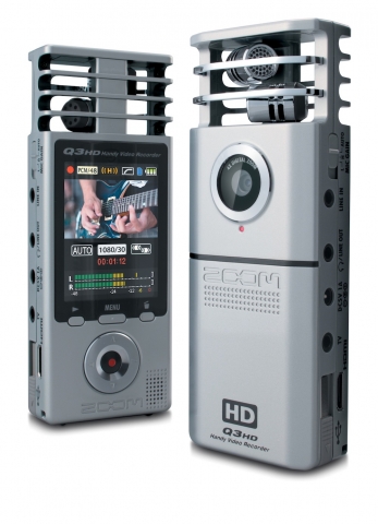 Zoom Q3 HD: Ultrakompakter Video-Pocketrekorder für High-Definition Audio- und Video-Aufnahmen Zoom Q3 HD: Ultrakompakter Video-Pocketrekorder für High-Definition Audio- und Video-Aufnahmen