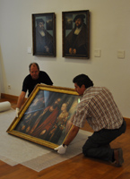 Lucas Cranach - Christus und die Ehebrecherin - Fränkische Galerie - Stadt Kronach