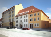 Visualisierung Altstadttor - Außenansicht/Johannesstraße/Erfurt Visualisierung Altstadttor - Außenansicht/Johannesstraße/Erfurt