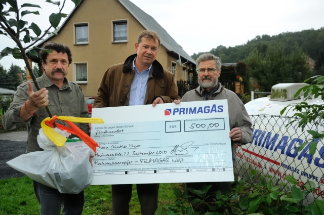 PRIMAGAS hilft Flutopfern