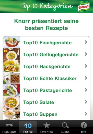 APPetit auf Knorr Gerichte APPetit auf Knorr Gerichte