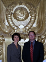 V.l.n.r. Innovative Unternehmen in Russland unterwegs: Nathalie Wenzel, Russland Experten Consulting