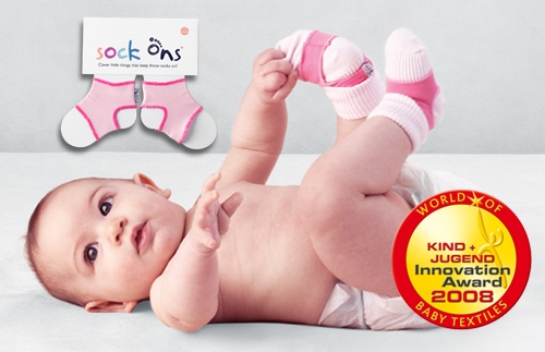 Sock Ons Babysockenhalter - eine geniale Hilfe für kalte Babyfüsse und für gestresste Eltern Sock Ons Babysockenhalter - eine geniale Hilfe für kalte Babyfüsse und für gestresste Eltern