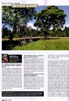 Auszug aus dem „Revier-Guide Bayerischer Wald“ im Mountainbike-Magazin „bike“.